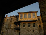 Fotografia Muros exteriores del Monasterio Iviron. Monte Athos.