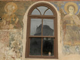 Fotografia Detalle del comedor en del Monasterio Gran Lavra. Monte Athos