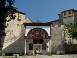 Fotografia Puerta principal del Monasterio Gran Lavra. Monte Athos.