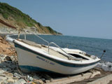 Fotografia Vista desde el puerto del Monasterio Iviron. Monte Athos.